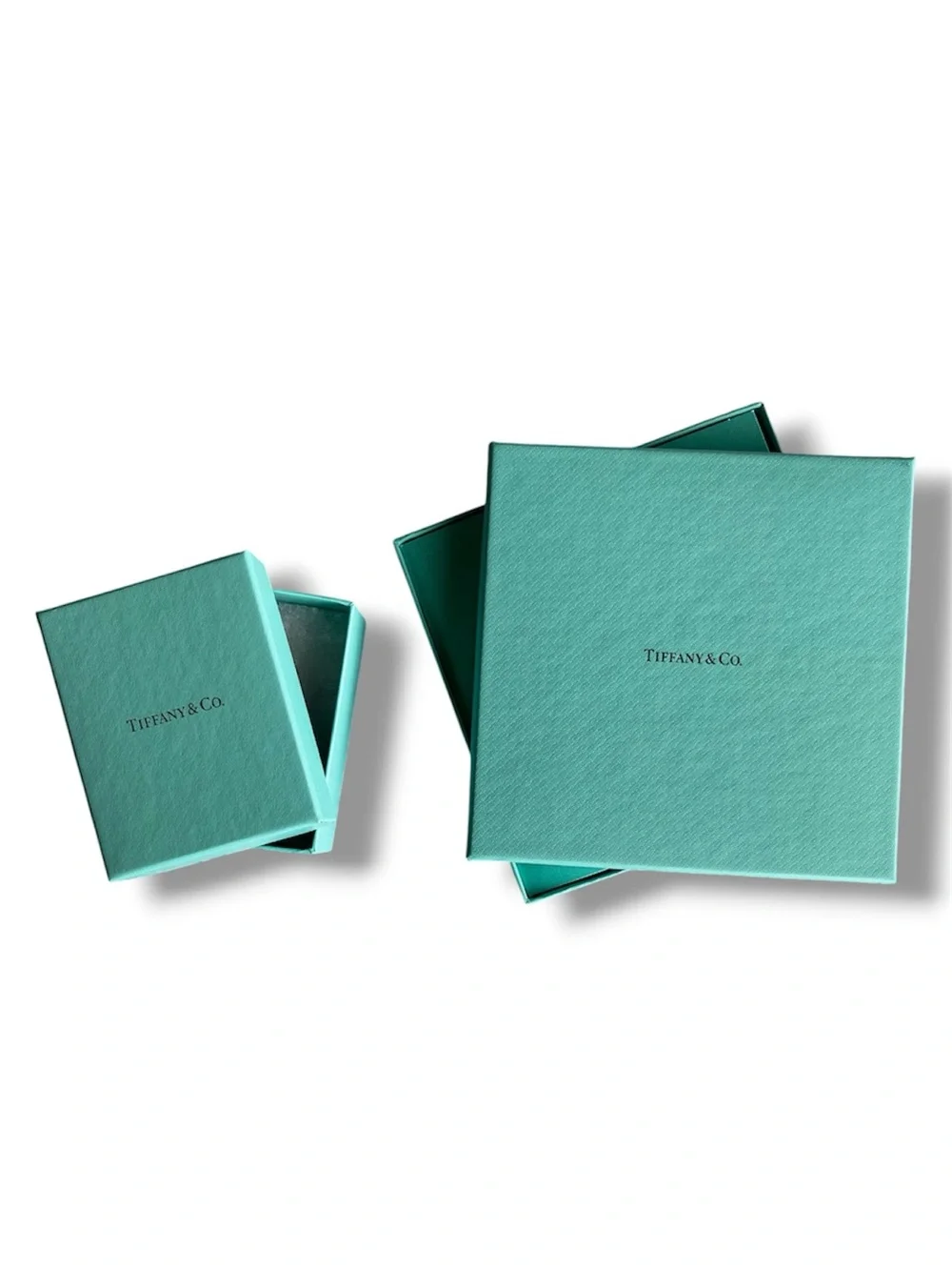 Tiffany & Co. Gift Bag + 2 Gift Boxes Set